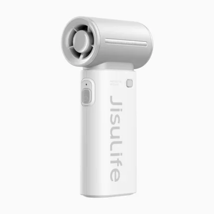 JISULIFE Portable Handheld Fan, 5000mAh Powerful Mini Turbo Fan, 22H Max Cooling Time, 40000 RPM Hight Speed, 5 Speeds Rechargeable, Small Pocket Design, Personal Travel Essentials for Women Men Black